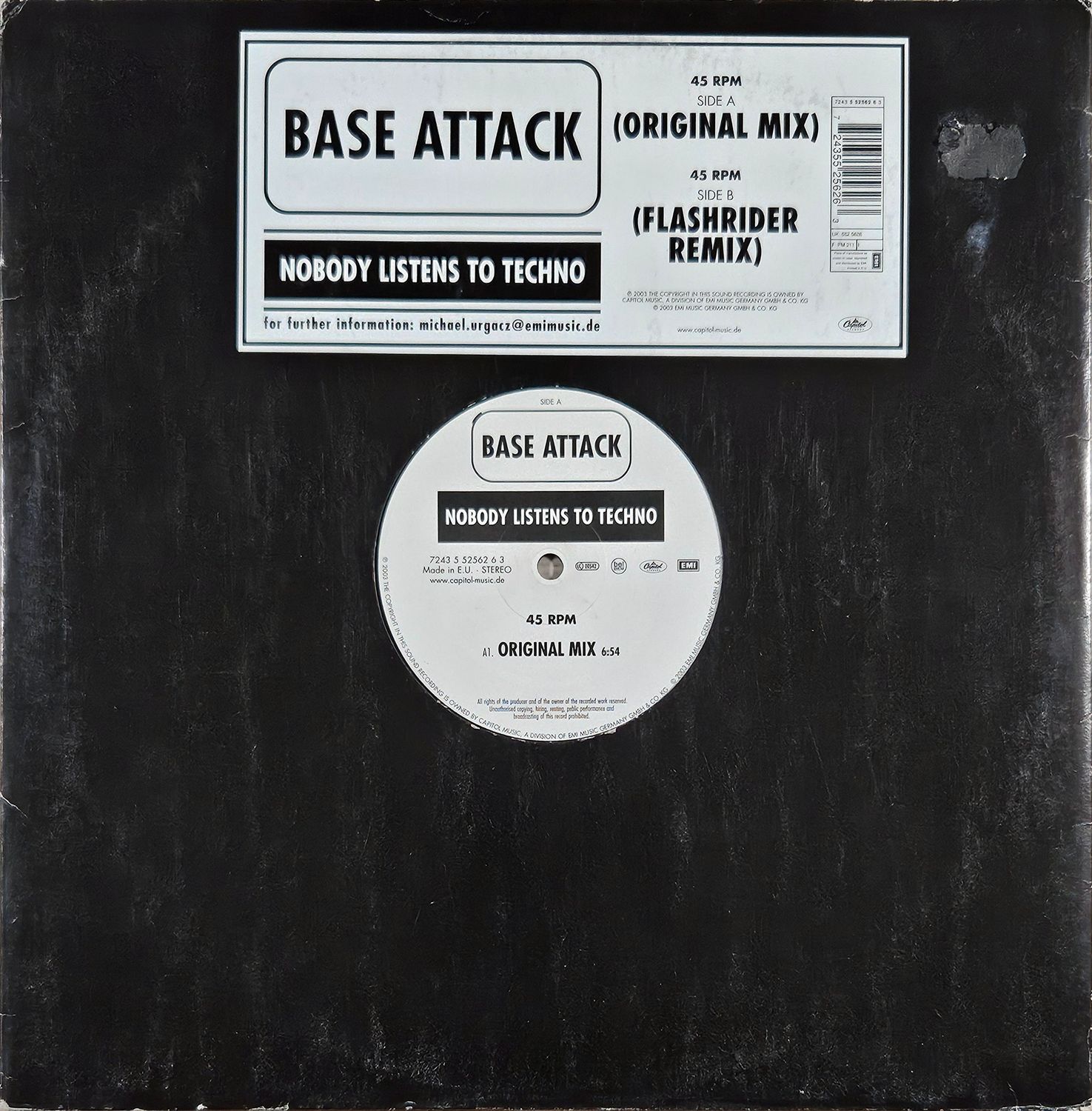 BASE ATTACK – NOBODY LISTENS TO TECHNO