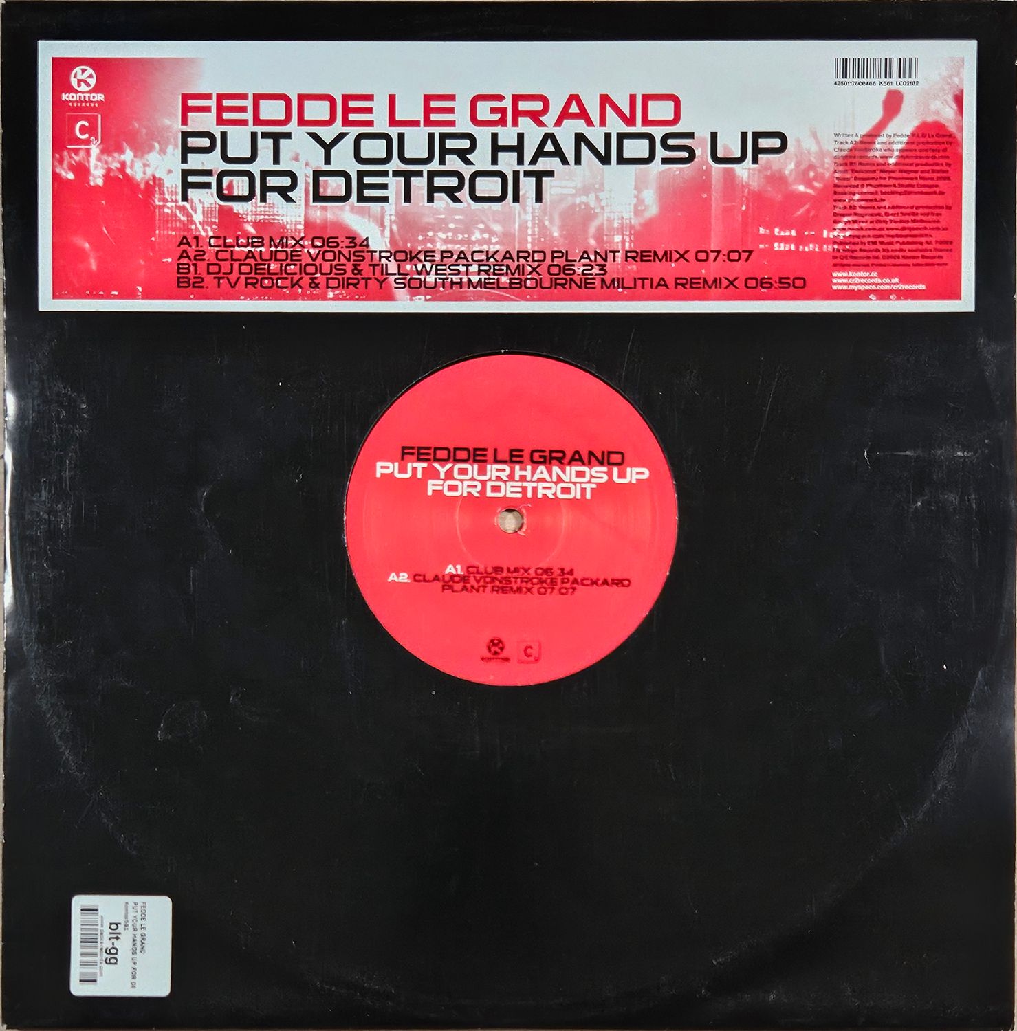FEDDE LE GRANDE – PUT YOUR HANDS UP FOR DETROIT
