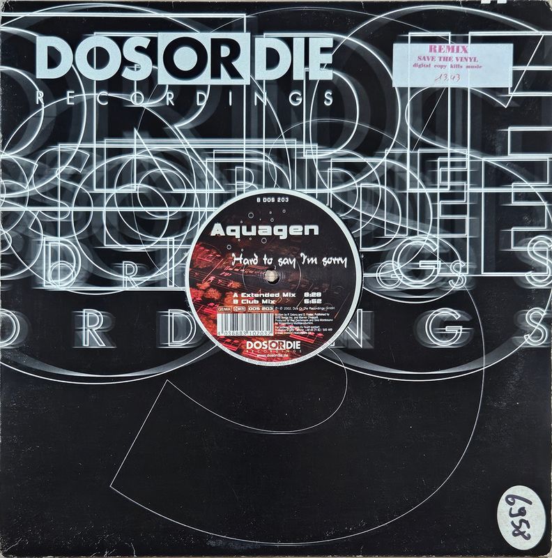 AQUAGEN – HARD TO SAY I’M SORRY AQUAGEN – HARD TO SAY I’M SORRY