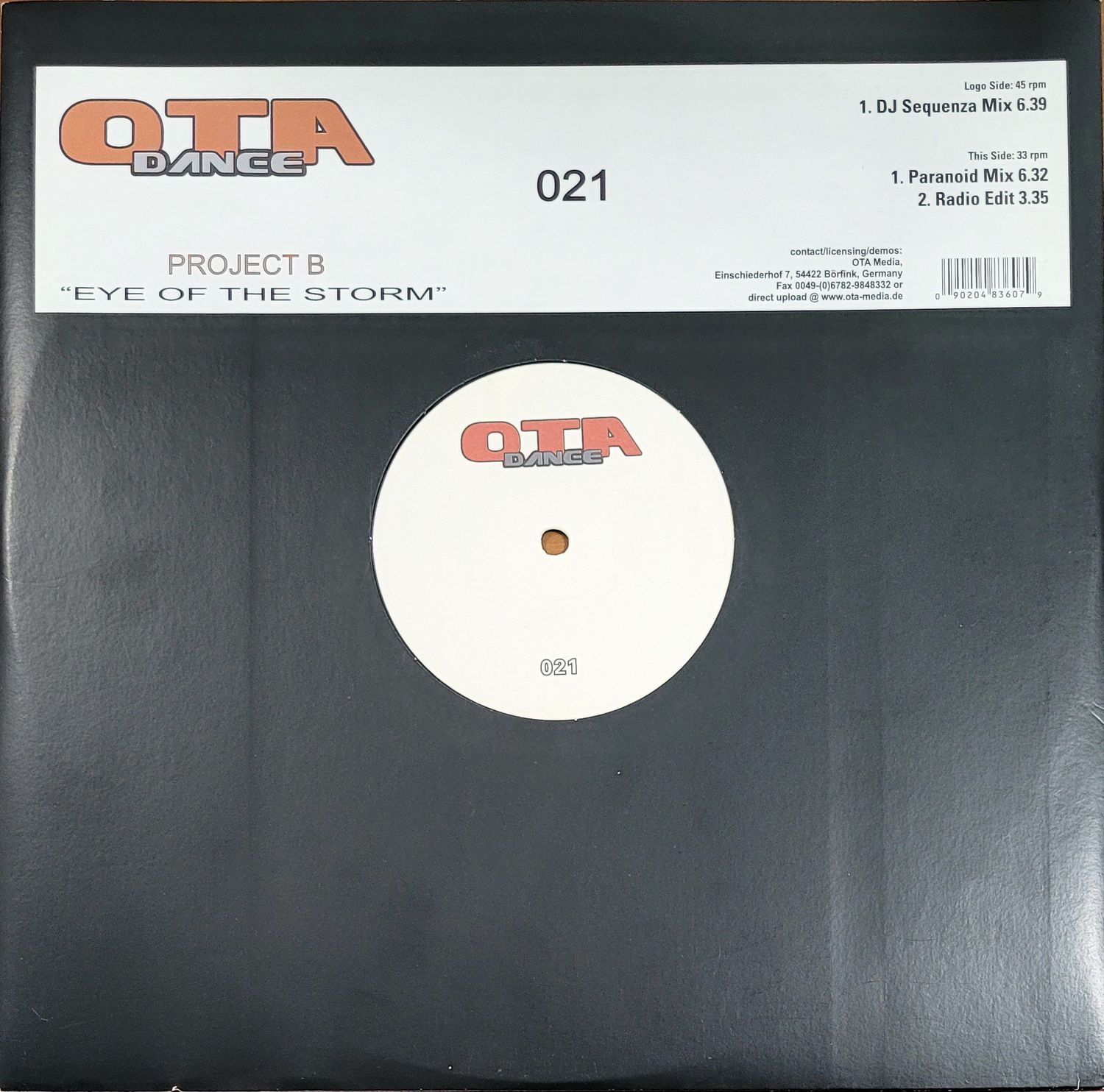 PROJECT B – EYE OF THE STORM