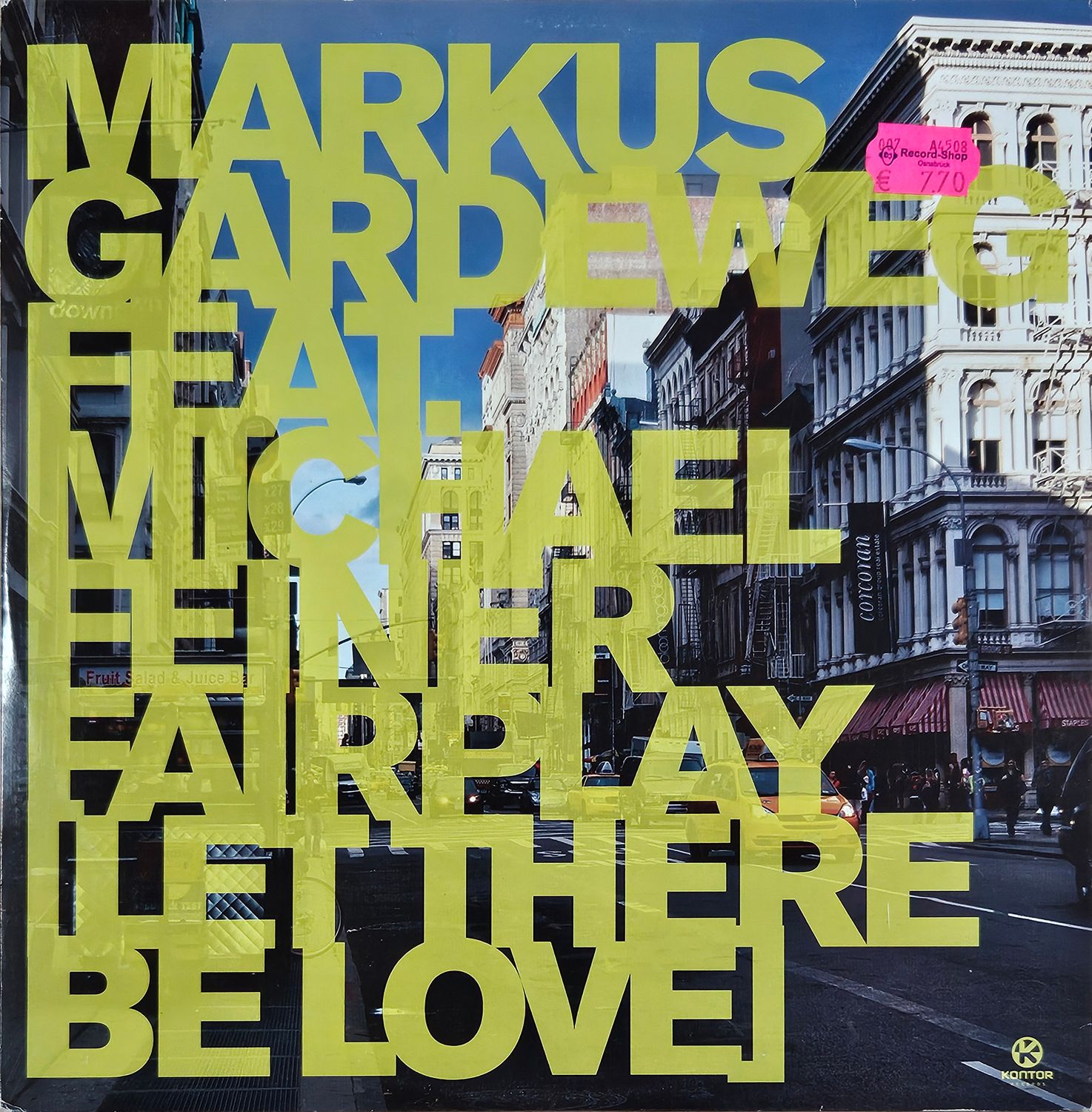 MARKUS GARDEWEG feat. MICHAEL FEINER – FAIRPLAY (LET THERE BE LOVE)