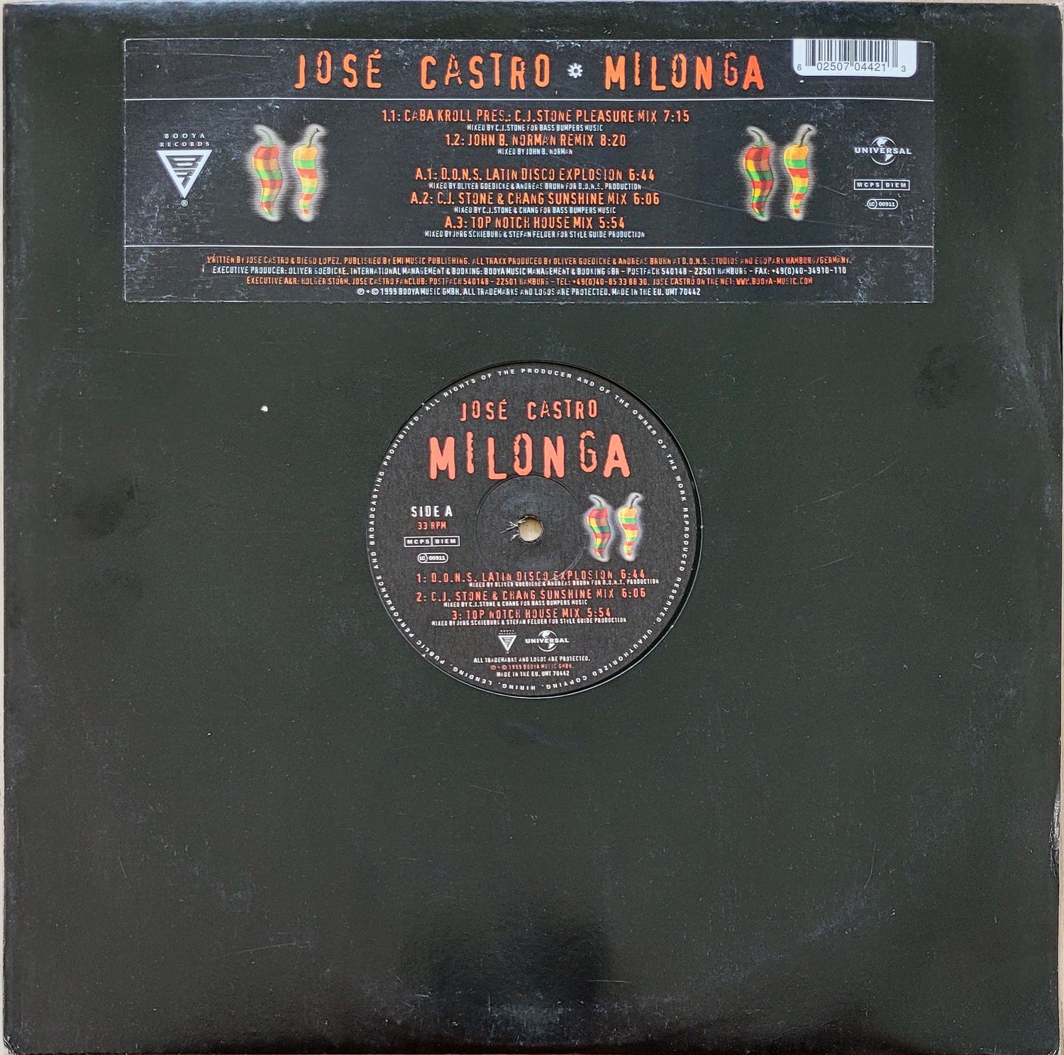 JOSE CASTRO – MILONGA (CJ STONE MIX)