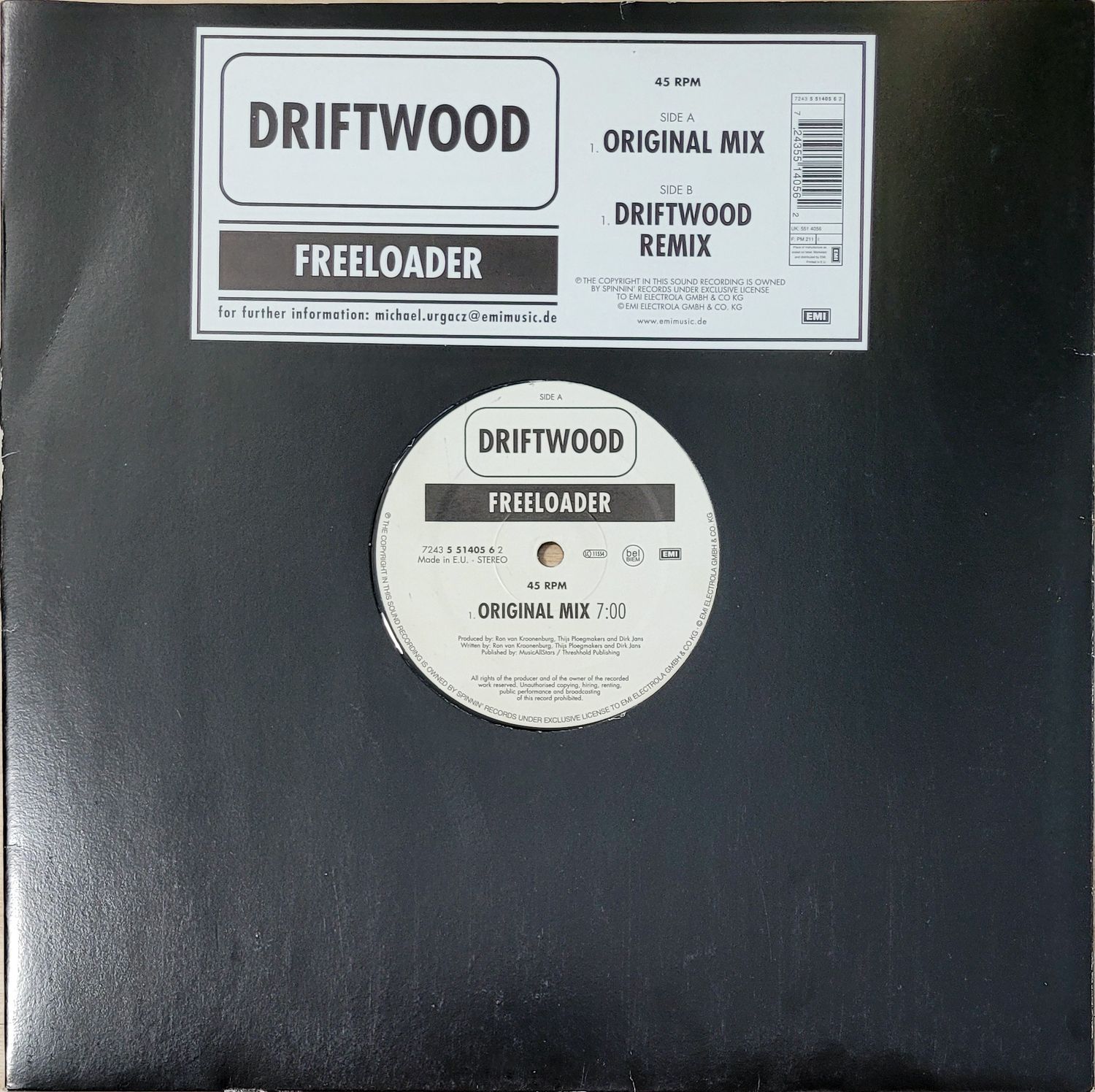 DRIFTWOOD – FREELOADER
