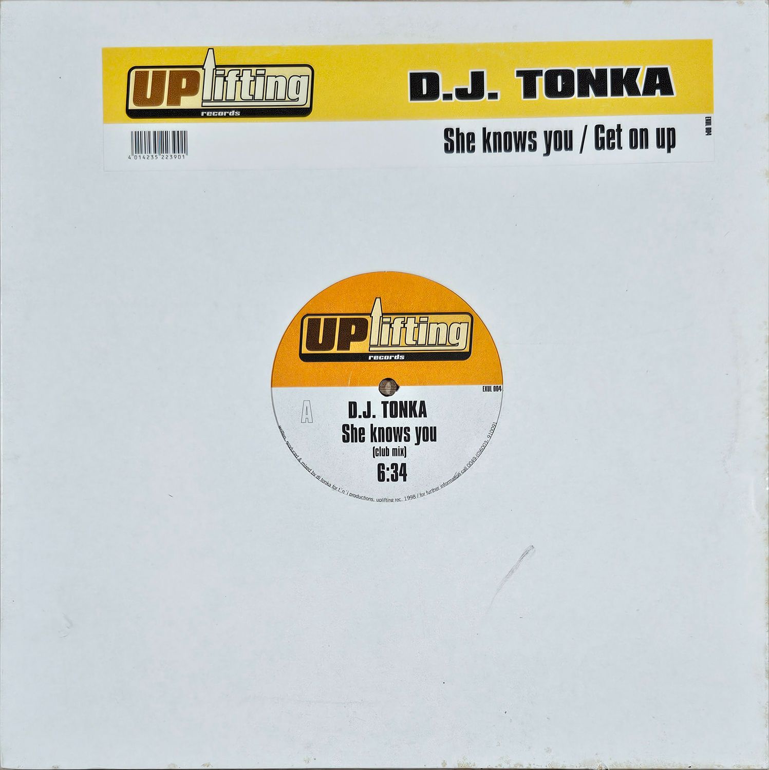 DJ TONKA – SHE KNOWS YOU / GET ON UP