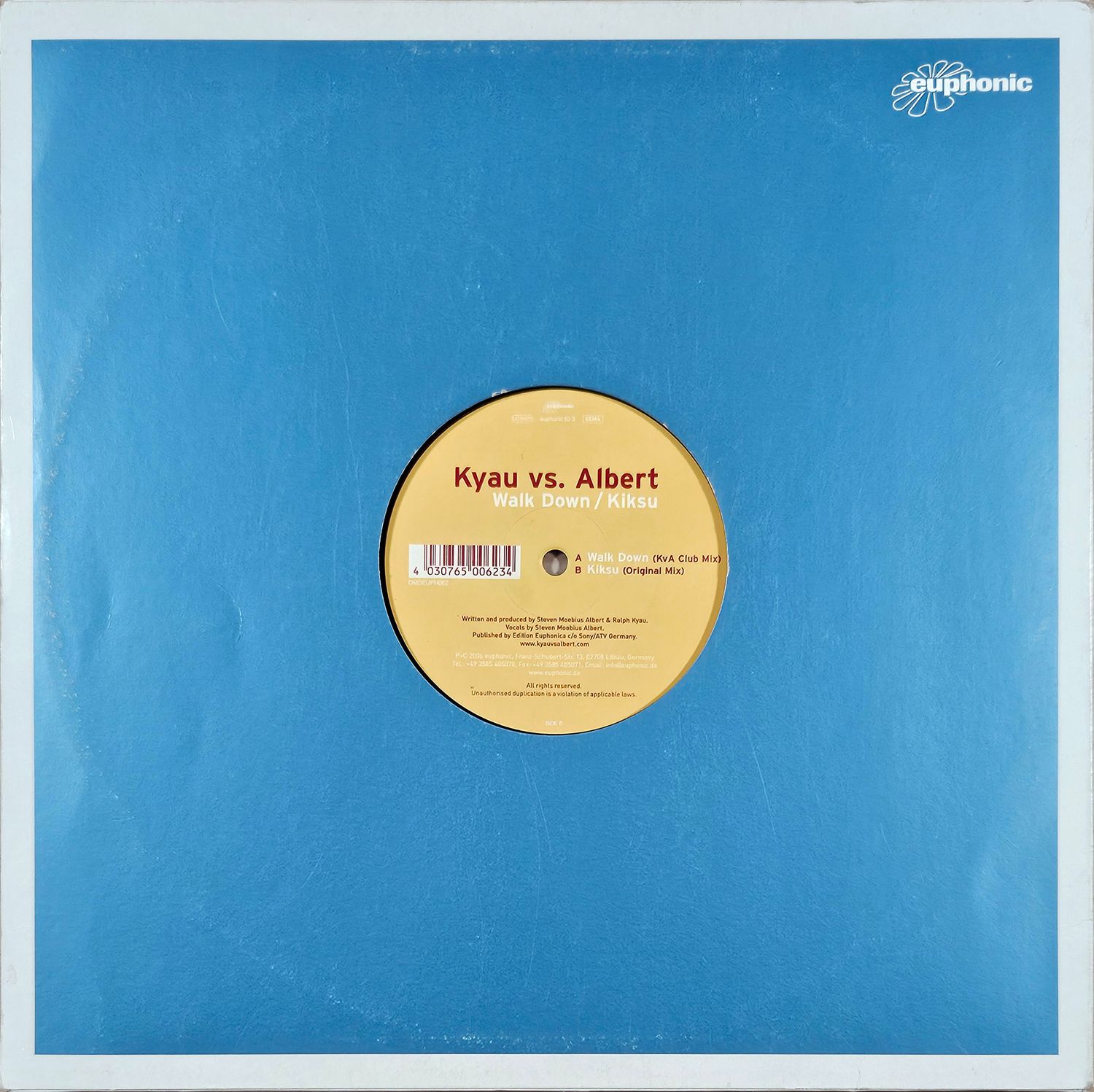 KYAU VS. ALBERT – WALK DOWN / KIKSU KYAU VS. ALBERT – WALK DOWN / KIKSU