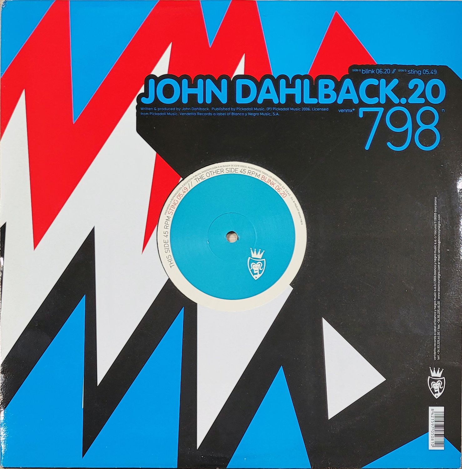 JOHN DAHLBACK.20 – BLINK / STRING JOHN DAHLBACK.20 – BLINK / STRING