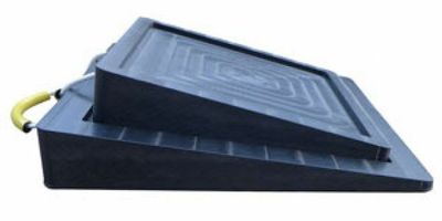 Plaque conique anti-glisse 500 x 500 x 80 mm Plaque conique anti-glisse 500 x 500 x 80 mm