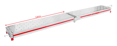 Plateau extensible 1,24 - 4,00 m