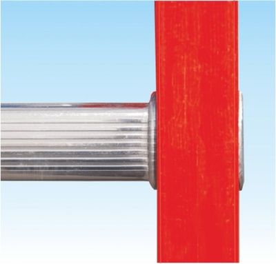 Echelle FS simple en fibre 14 barreaux avec traverse de base