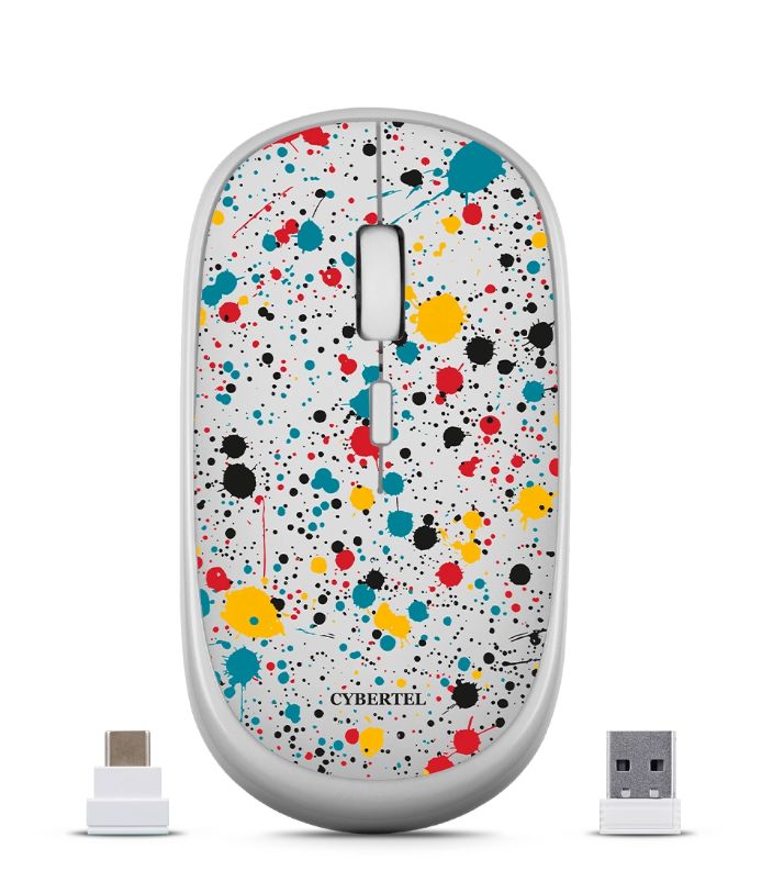 Mouse IPANEMA 3 CYB M501K+-3m BT WIFI RECARGABLE USB-C CYBERTEL