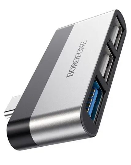 Adaptador Hub De Tipo-c A Usb3.0 Borofone