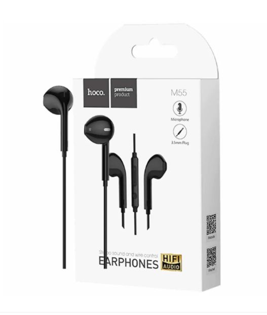 Audifono con Microfono HOCO M55 Plug HIFI Audio