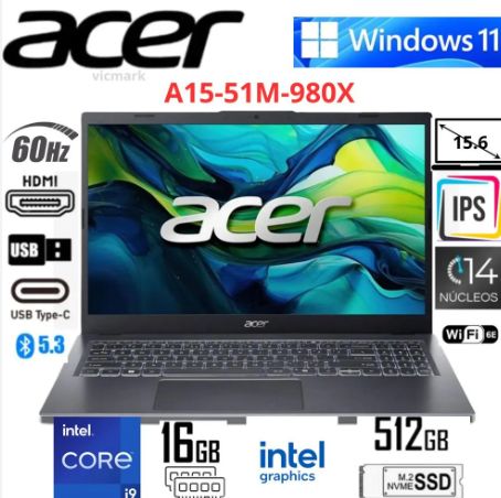 ASPIRE 15 A15-51M-980X