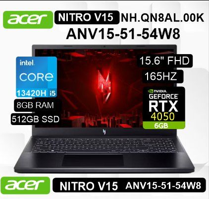 ACER NITRO V 15 ANV15-51-54W8
