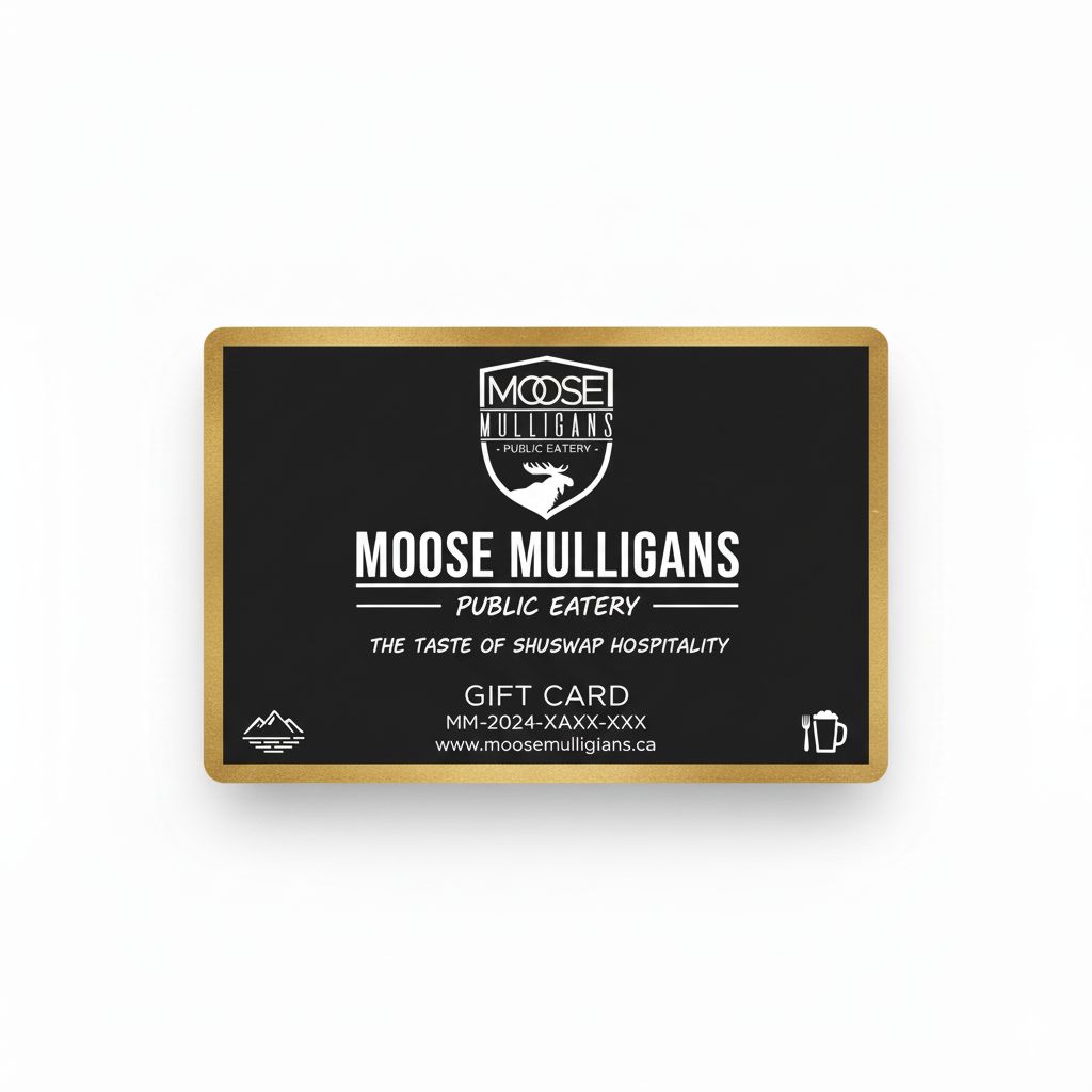 Moose Mulligans Gift Card