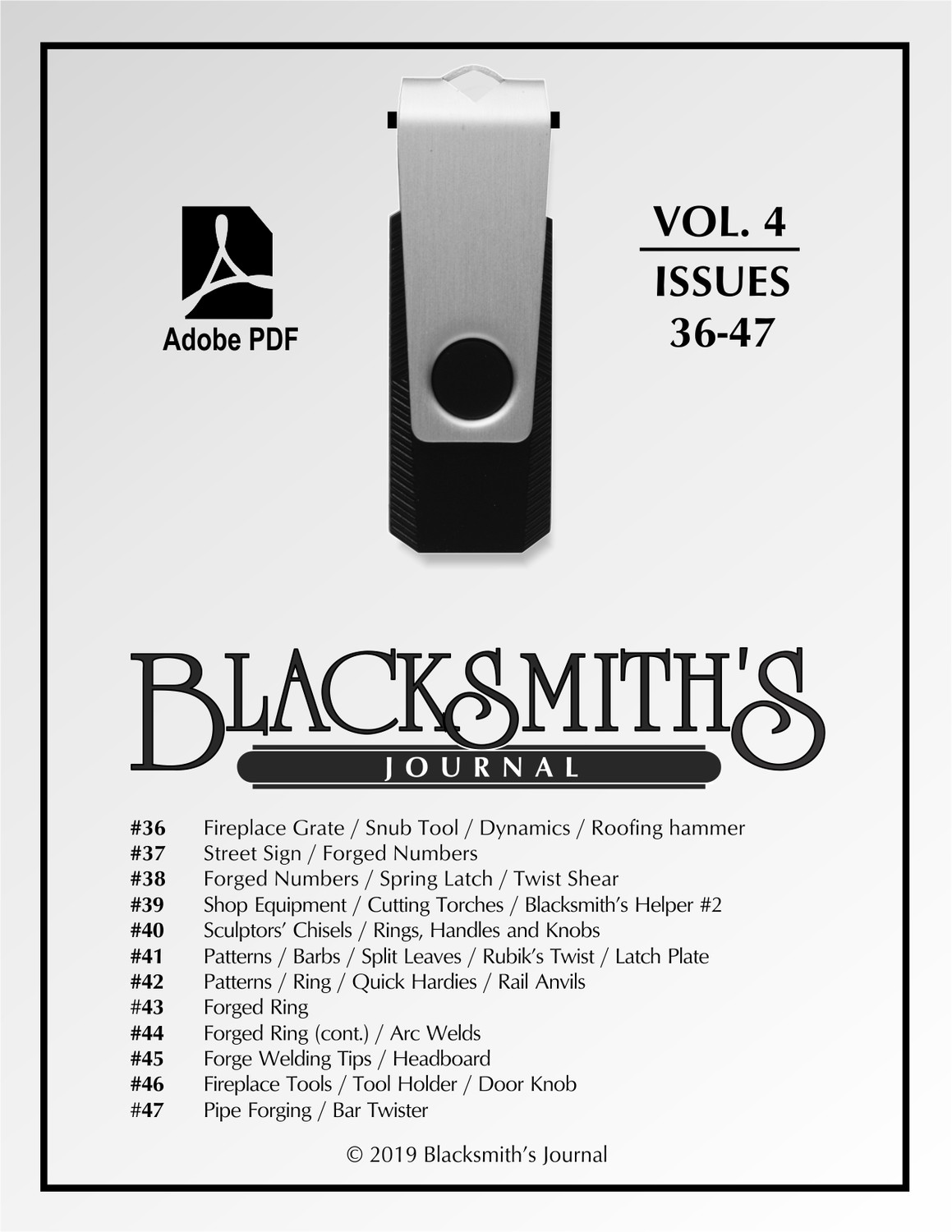 USB Flash Drive - Blacksmith's Journal Vol. 04