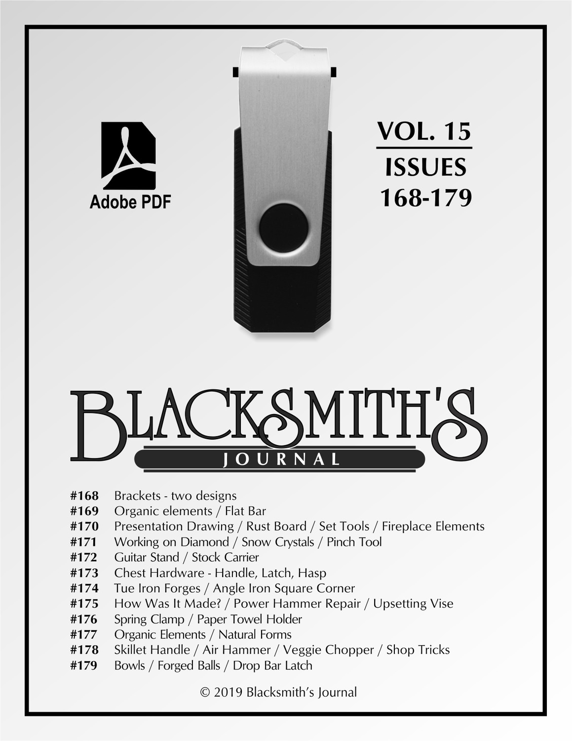 USB Flash Drive - Blacksmith's Journal Vol. 15