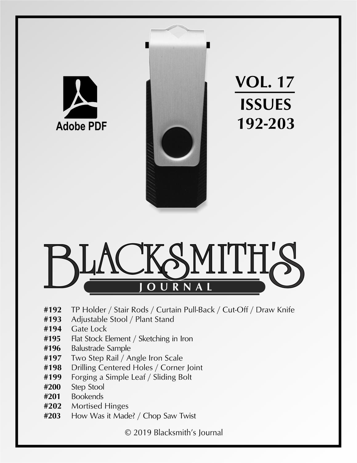USB Flash Drive - Blacksmith's Journal Vol. 17