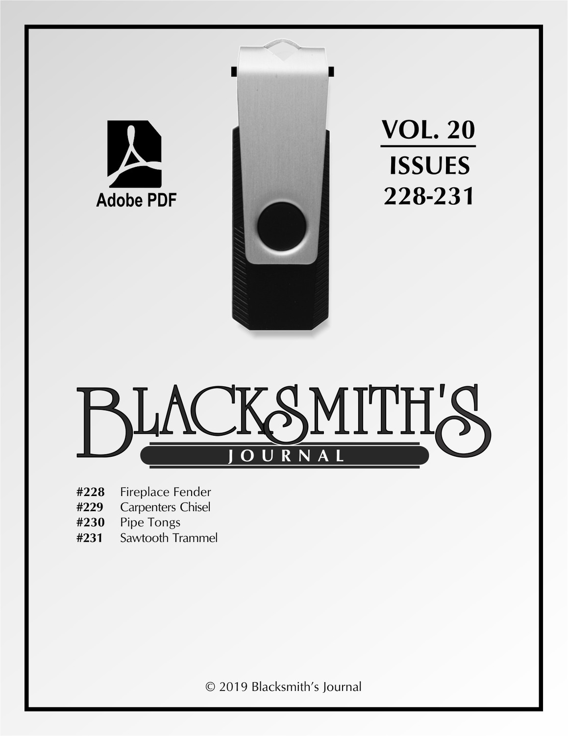 USB Flash Drive - Blacksmith's Journal Vol. 20