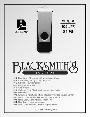 USB Flash Drive - Blacksmith's Journal Vol. 08