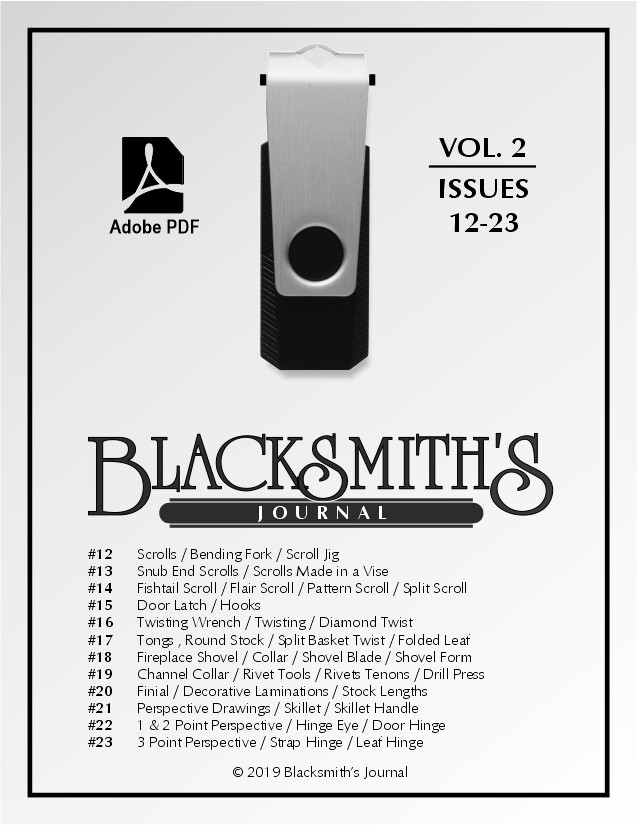 USB Flash Drive - Blacksmith's Journal Vol. 02