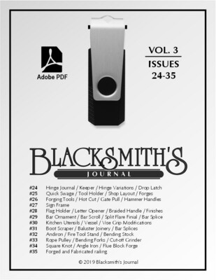 USB Flash Drive - Blacksmith's Journal Vol. 03