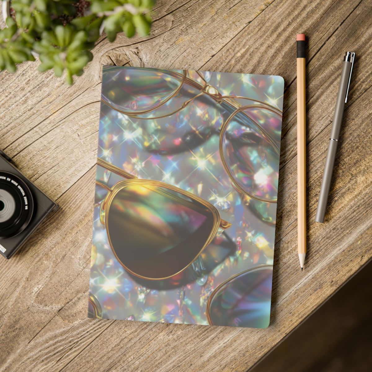 Rock &amp; Rizz Treasures Sunglasses Softcover Classic Journal