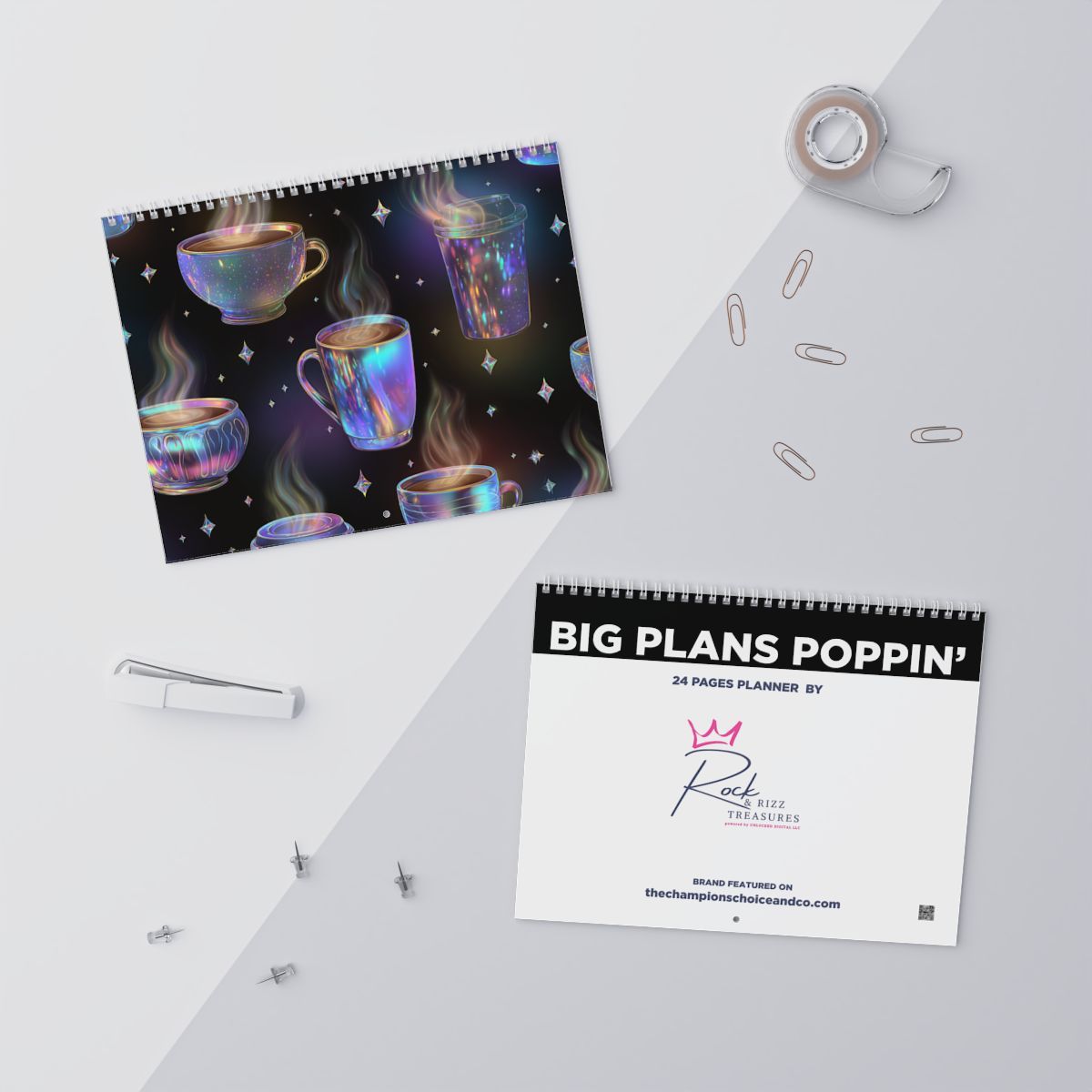 Rock &amp; Rizz Treasures Coffee Classic Wall Planner