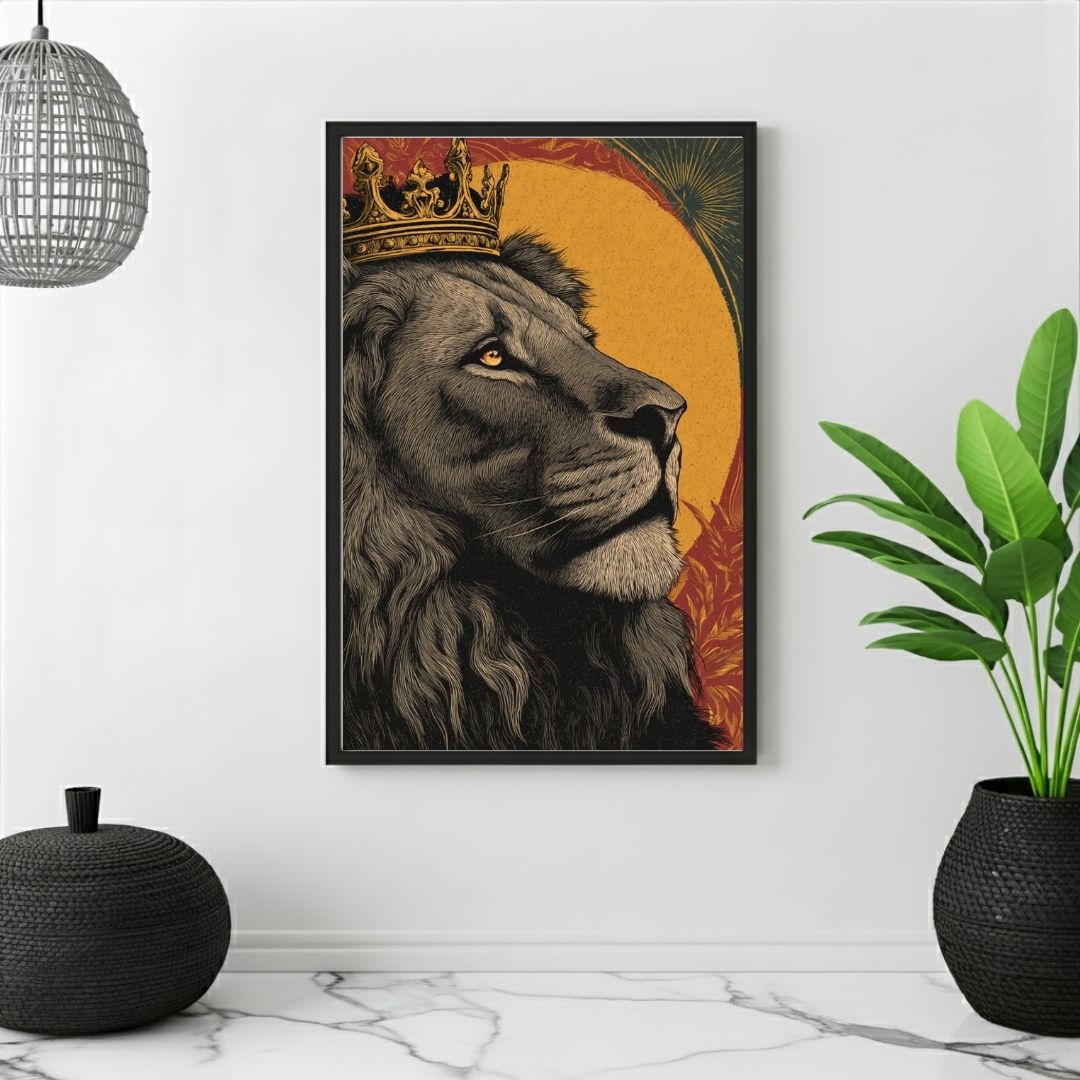 PRINTABLE WALL ART – LION