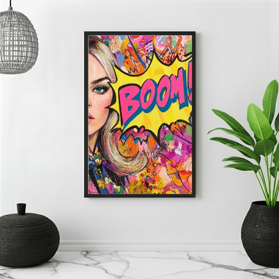 PRINTABLE WALL ART - 60S BOOM