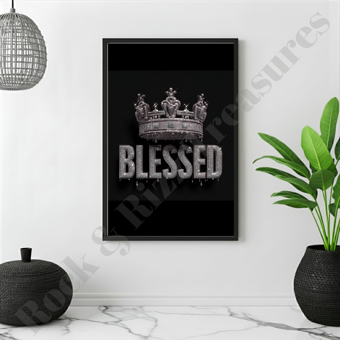 PRINTABLE WALL ART BLESSED