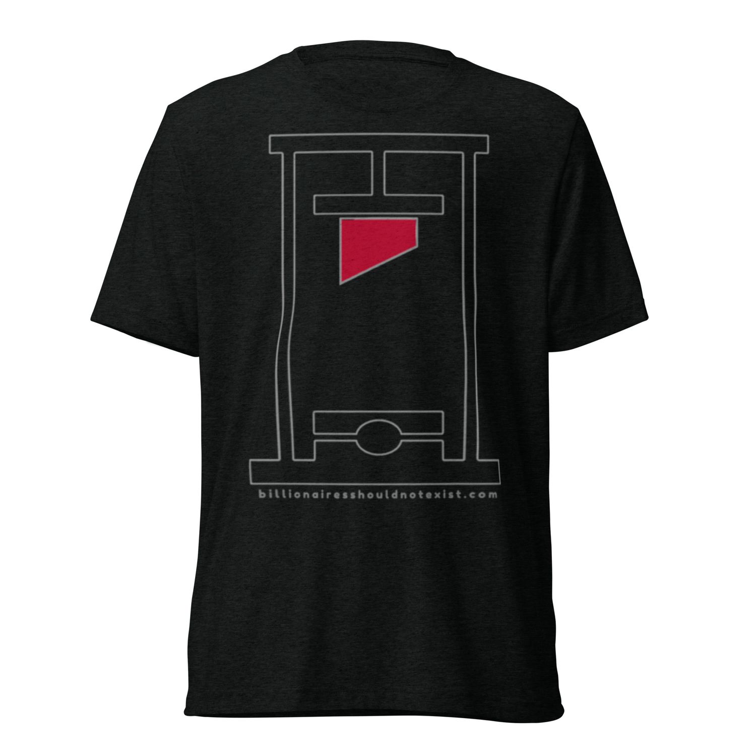 Tri Blend Guillotine Outline Unisex