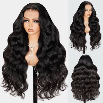 13×4 glueless bodywave natural black