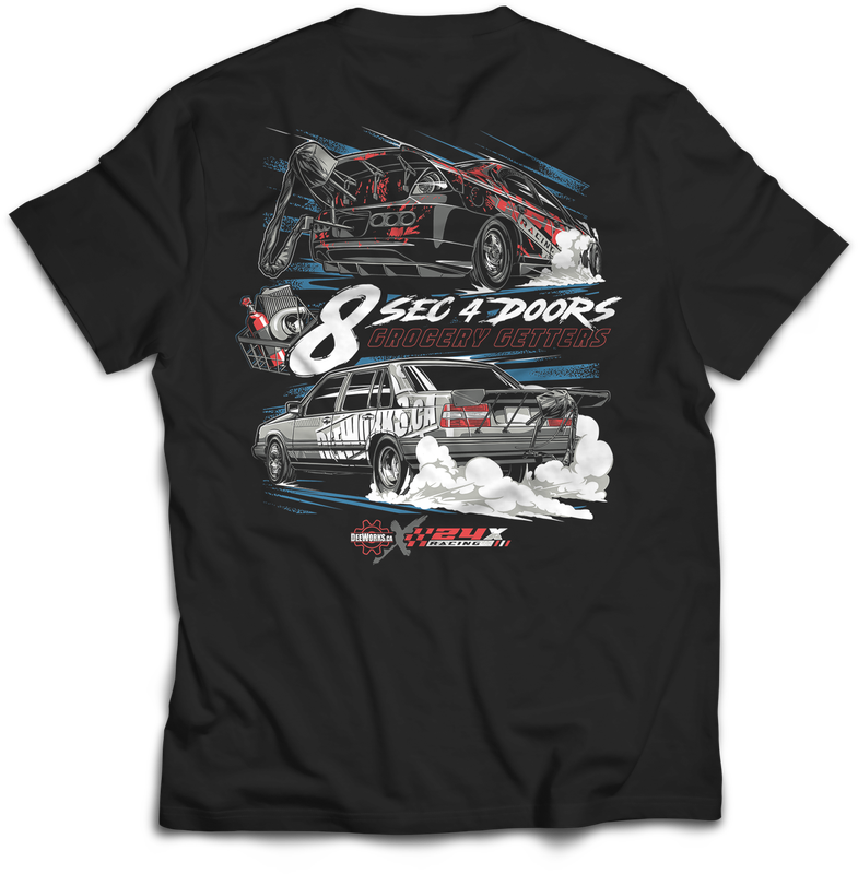 T-Shirt 8 Sec 4 Doors Grocery Getters