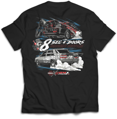T-Shirt 8 Sec 4 Doors Grocery Getters