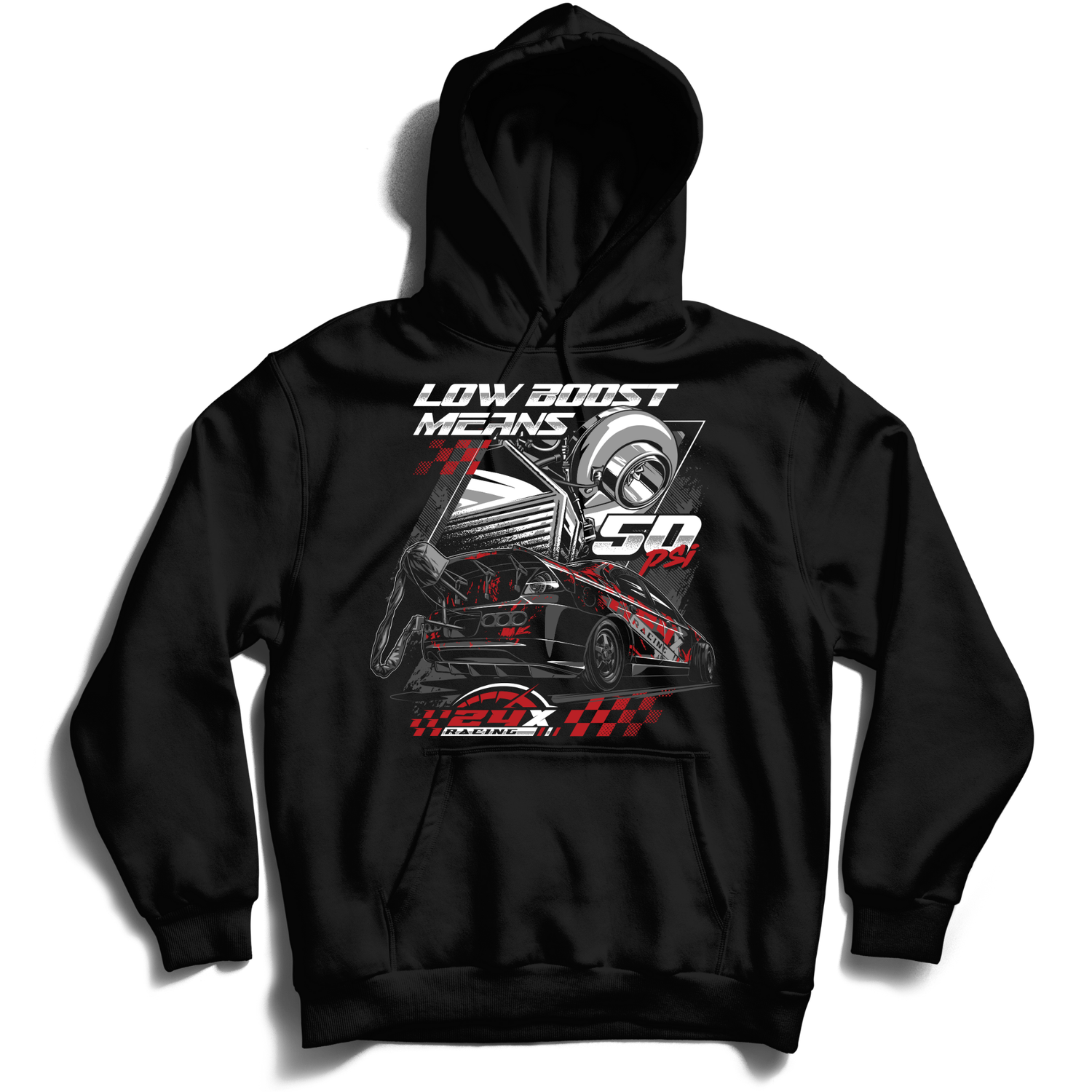 Hoodie Low Boost Means 50psi