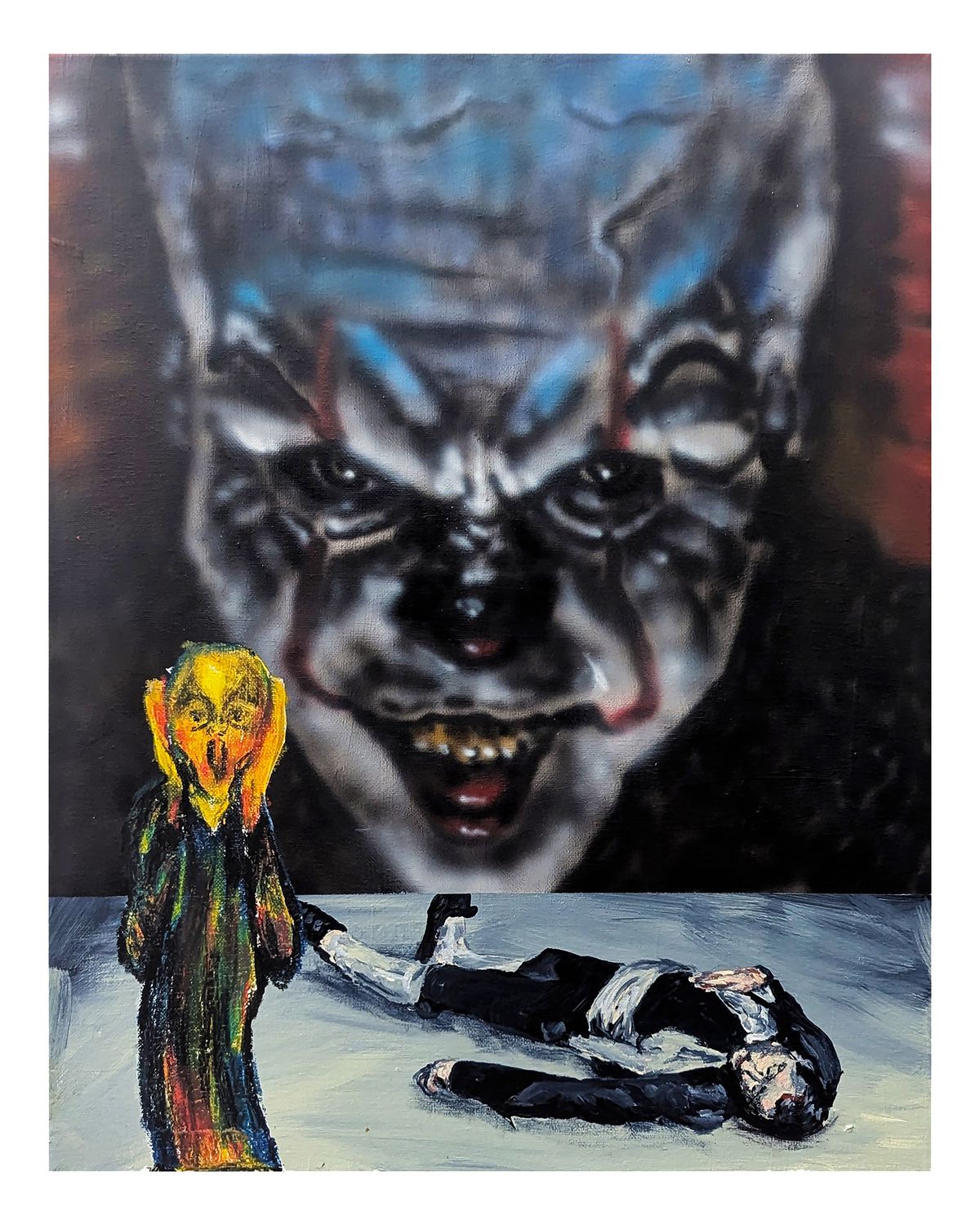 Scared to death, print