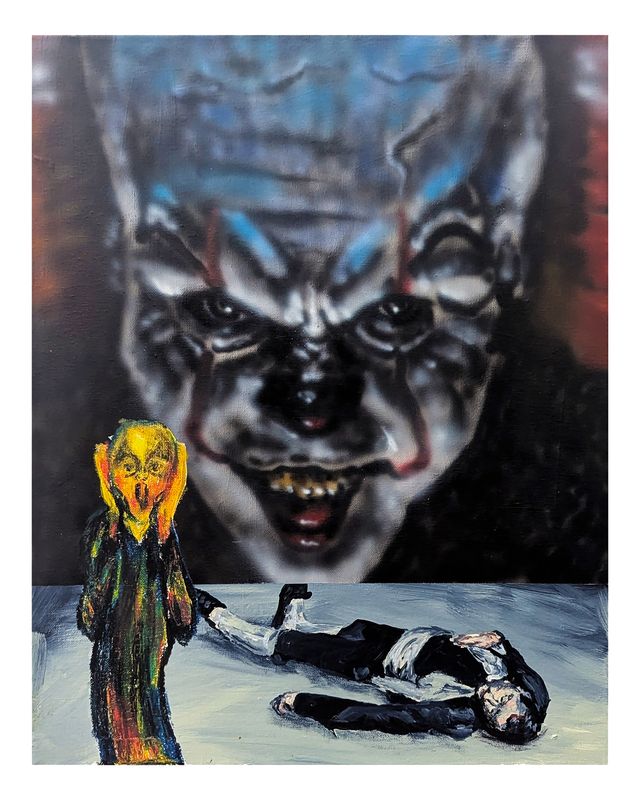 Scared to death, print