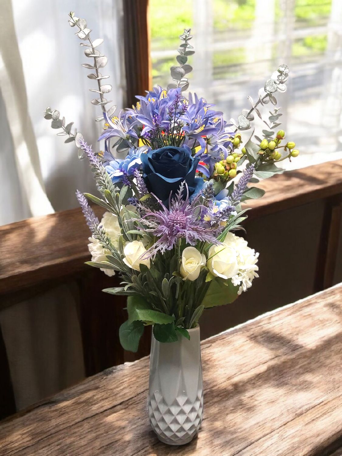 The Azure Meadow Vase