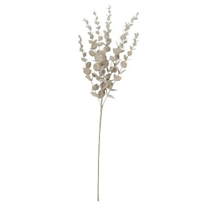 Brown Metallic Leaf Spray 60cm