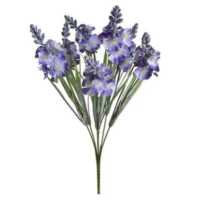 Purple Blossom Spike Bunch 39cm