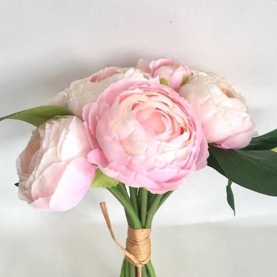 Light Pink Ranunculus Bundle 25cm