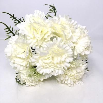 Ivory Carnation Bundle 27cm