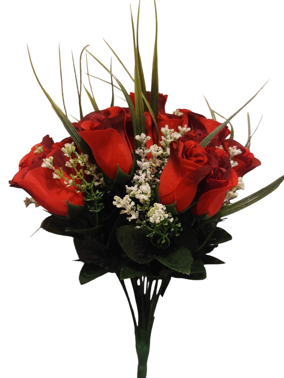 Red Rosebush &amp; Gyp