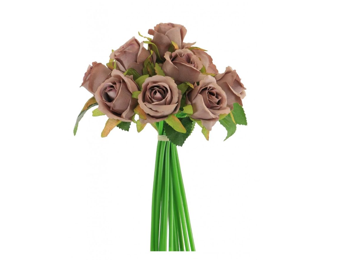 Lila Bud Rose Hand Tie (12x Stems)