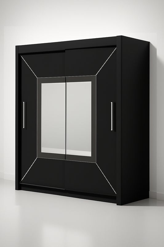Sliding Door Mirror Wardrobe - Venice