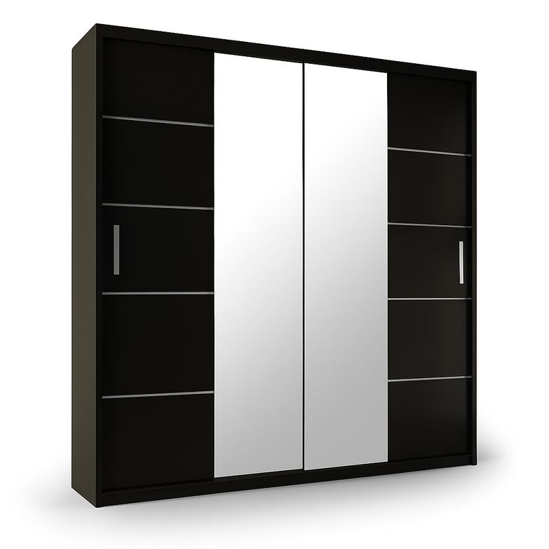 Sliding Mirror Door Wardrobe - Oslo