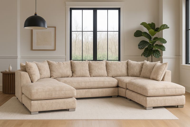 U Shape Bishop Sofas