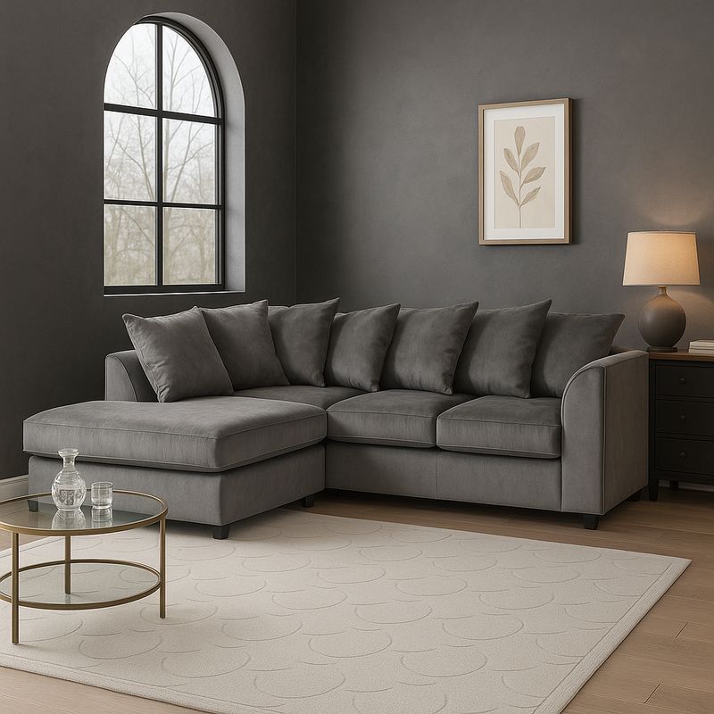 Plush Velvet Dylan Sofa Mini