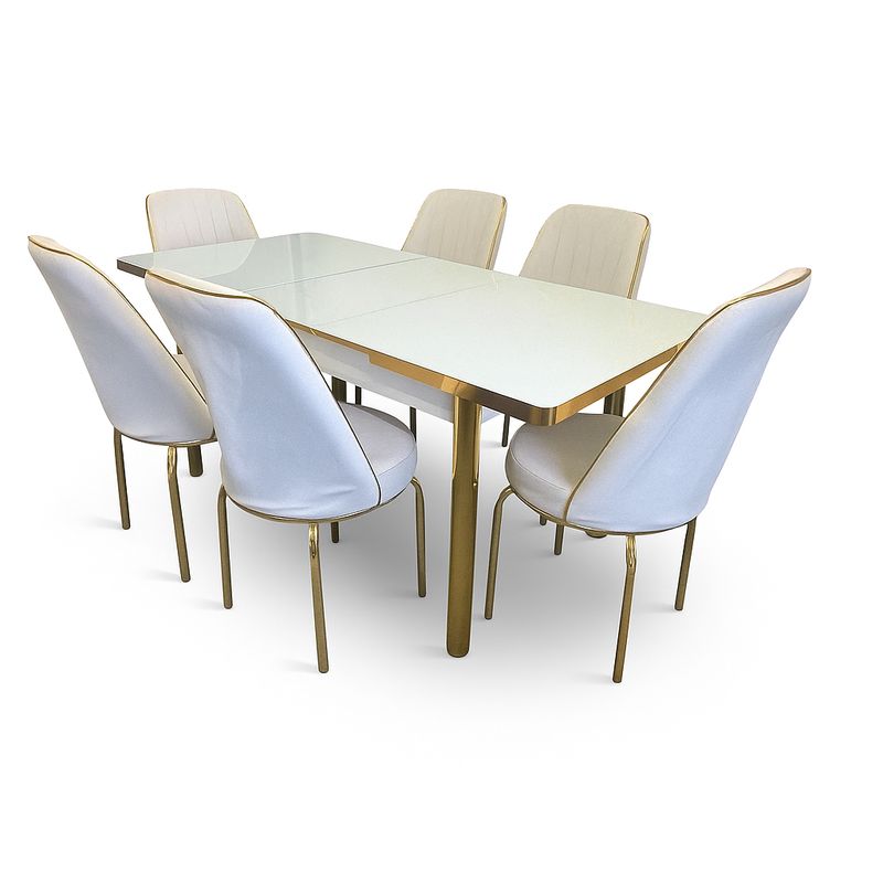 Madison Dining Table – White